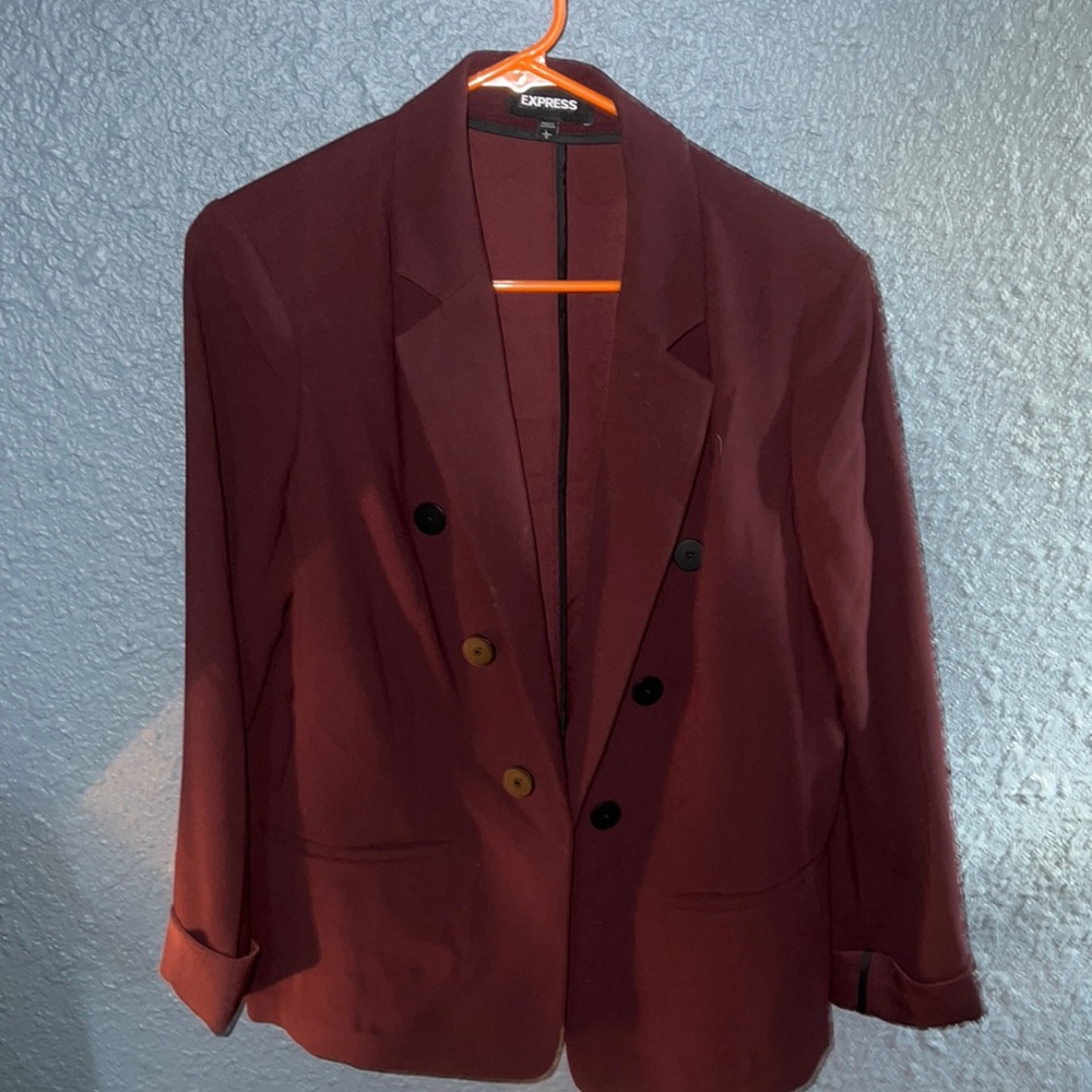 Express Purple Blazer